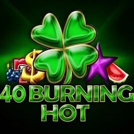 40 Burning Hot logo by Amusnet Interactive at Fortune Casino40 Burning Hot