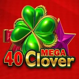 Logo of 40 Mega Clover from Amusnet Interactive at Fortune Casino