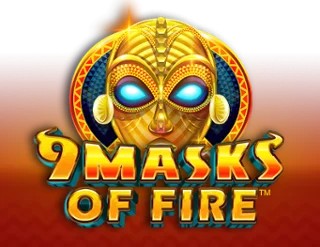 9 Masks of Fire slot logo by Gameburger Studios at Fortune Casino9 Masks of Fire