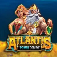 Atlantis Power Combo slot logo by Infinity Dragon Studios at Fortune CasinoAtlantis Power Combo