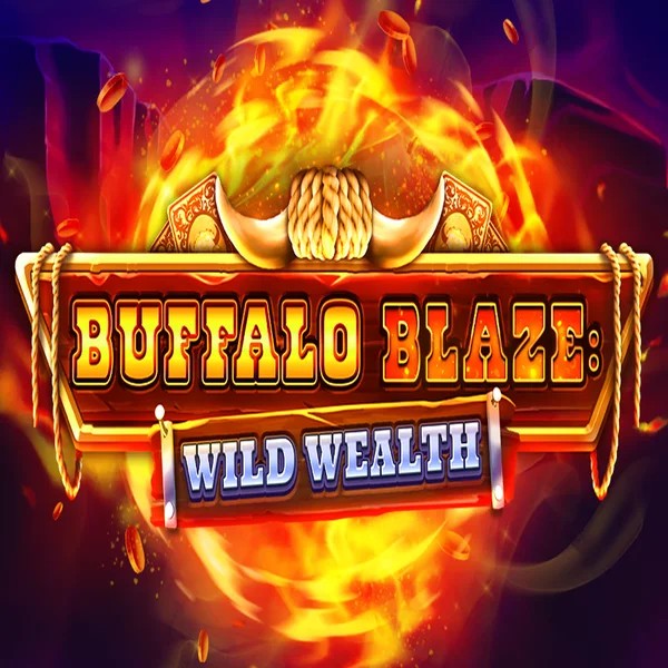 Logo of Buffalo Blaze Wild Wealth from OctoPlay at Fortune Casino