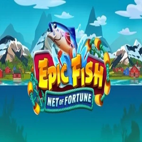 Logo of Epic Fish Net of Fortune from Quickspin at Fortune Casino