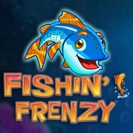 Fishin Frenzy slot logo by Blueprint Gaming at Fortune CasinoFishin Frenzy