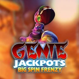 Genie Jackpots: Big Spin Frenzy logo by Blueprint Gaming Fortune Casino
