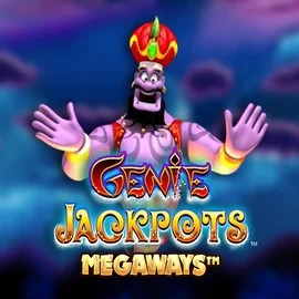 Logo of Genie Jackpots Megaways from Blueprint Gaming at Fortune Casino