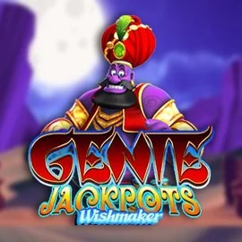 Genie Jackpots Wishmaker logo by Blueprint Gaming at Fortune CasinoGenie Jackpots Wishmaker