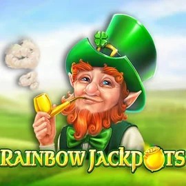 Try Rainbow Jackpots slot by Red Tiger Gaming on fortunecasino.at – logo image