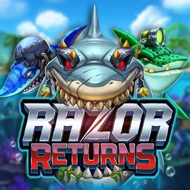 Razor Returns logo by Push Gaming at Fortune CasinoRazor Returns