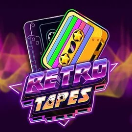 Logo of Retro Tapes from Push Gaming at Fortune Casino